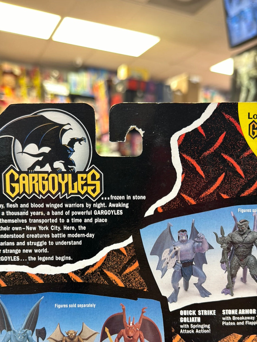 Steel Clan Robot 0551 (Vintage Gargoyles, Playmates) SEALED product image 12, provided for visual reference and product