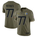 Andrew Whitworth Los Angeles Rams Official NFL NIKE Salute product image 1