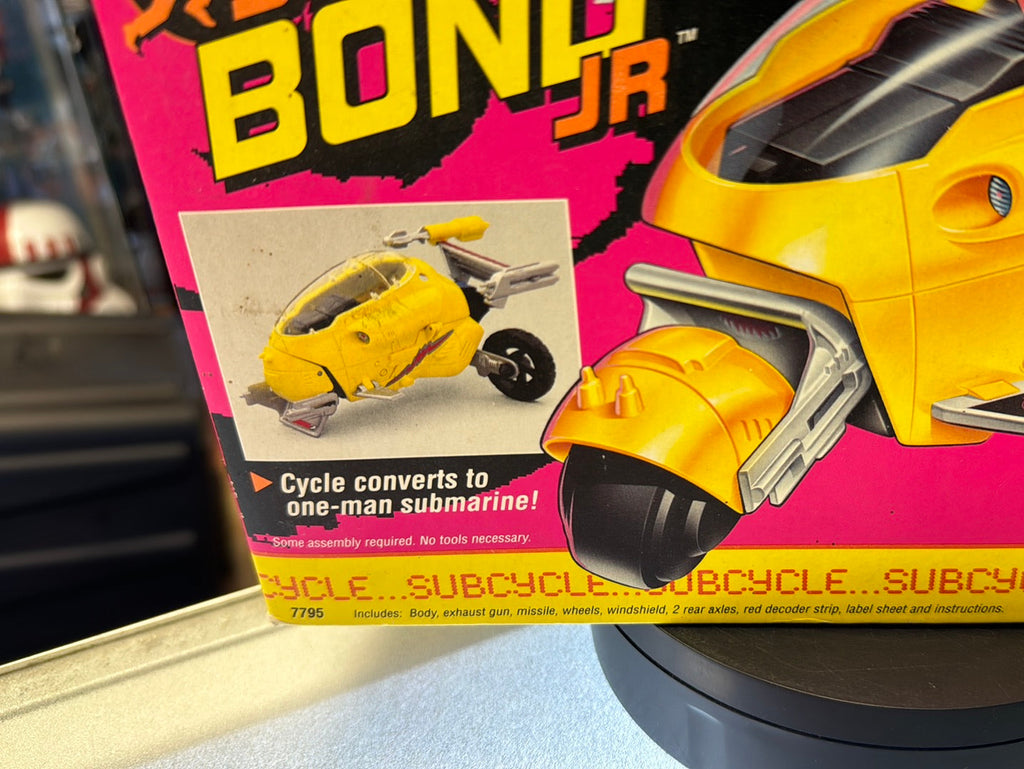 Subcycle (Vintage James Bond Jr, Hasbro) SEALED product image 5, provided for visual reference and product detail review