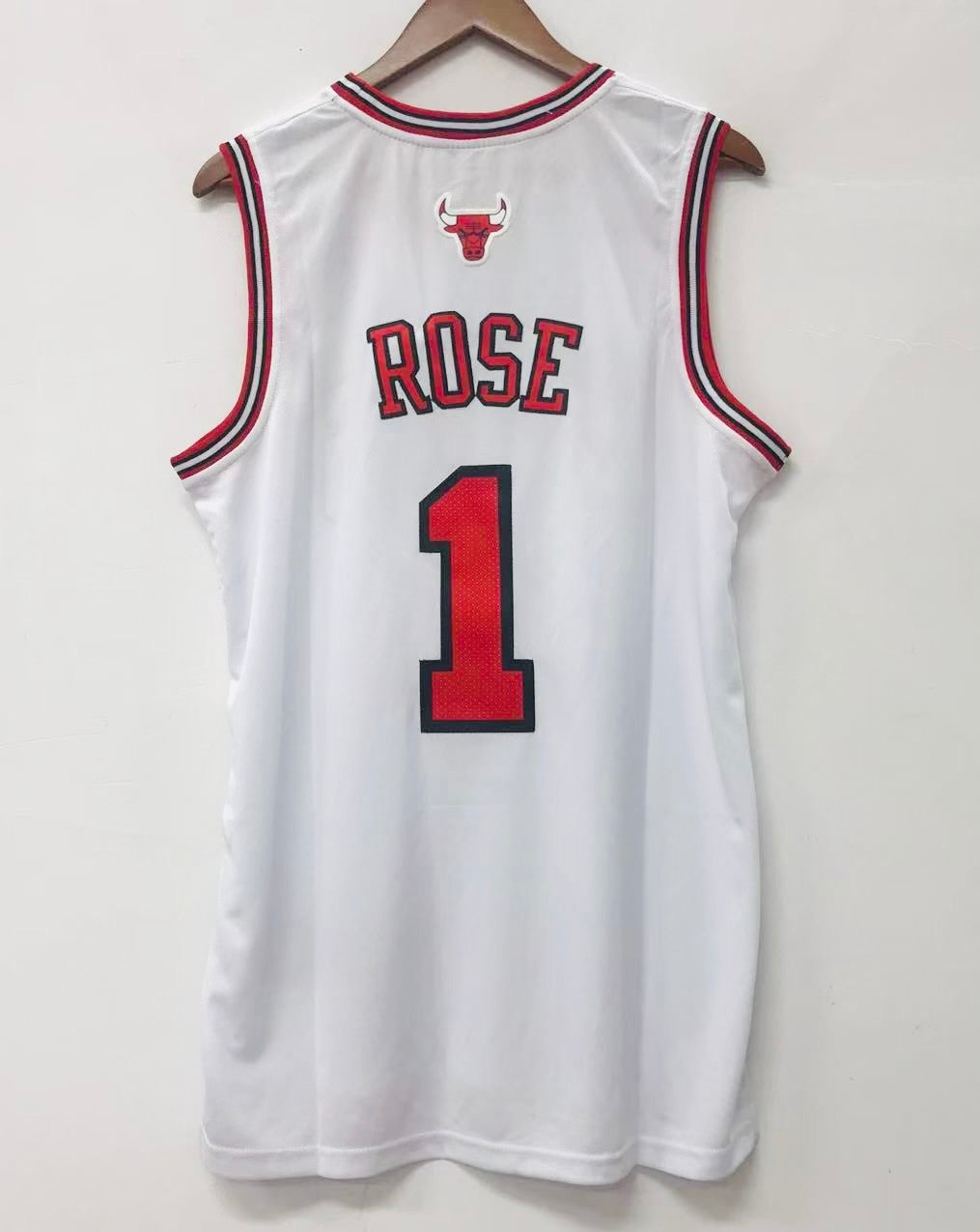 Derrick Rose Chicago Bulls Official NBA Adidas Jersey White product image 1