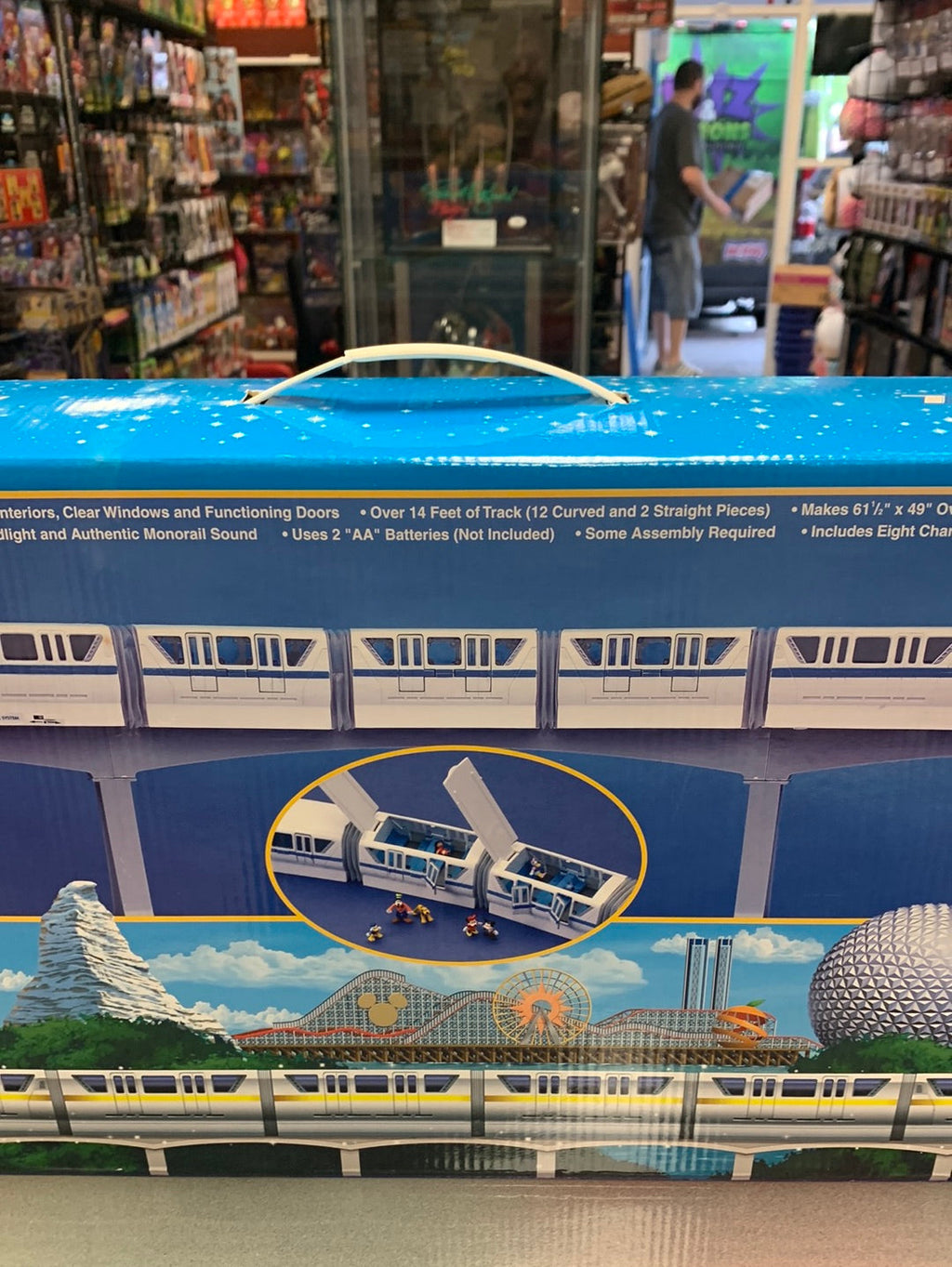 Disneyland Resort Monorail Red Stripe (Disney theme park collection, Disney World) Sealed by product image 6, provided for