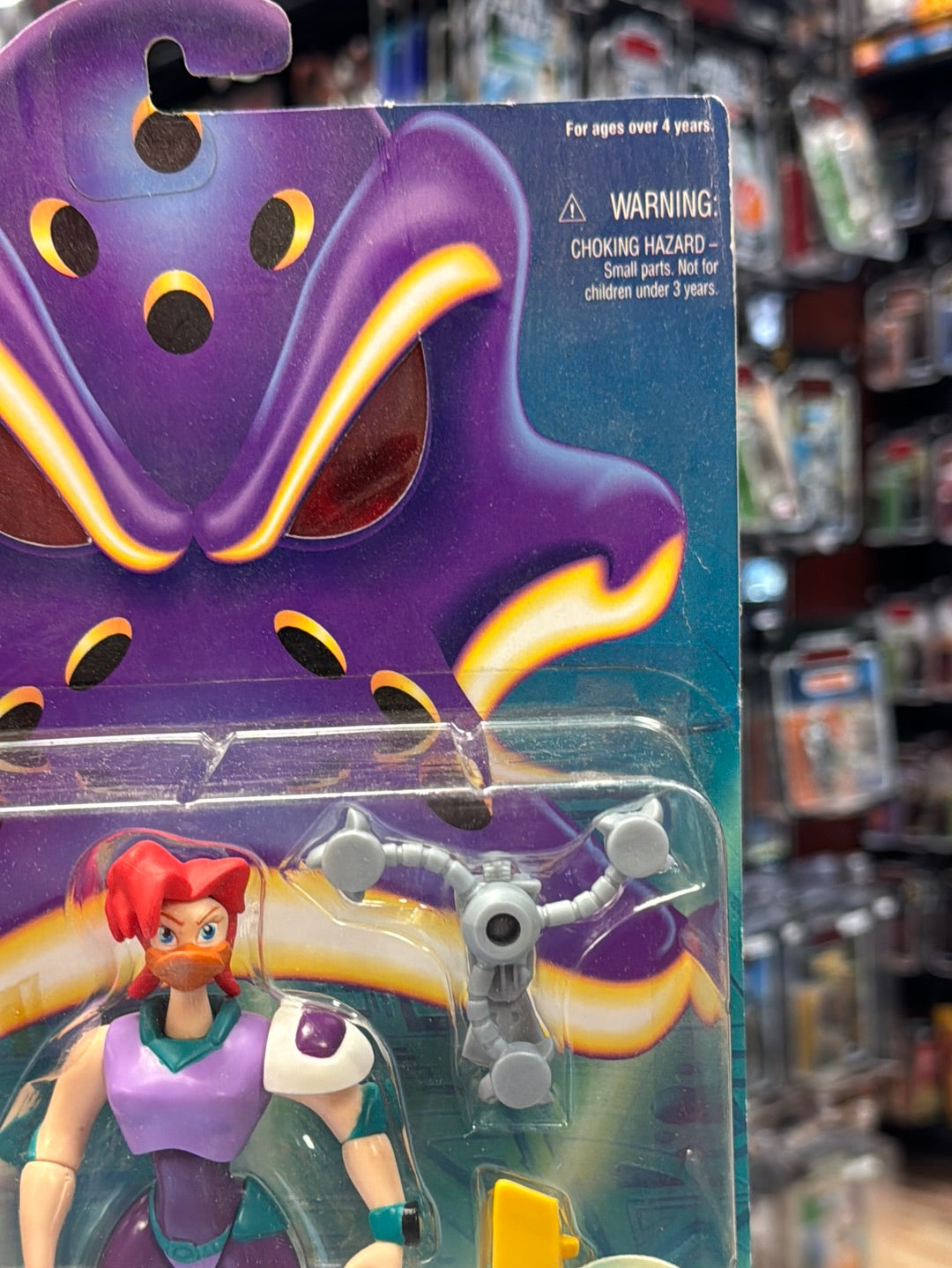Mallory (Vintage Mighty Ducks, Mattel) SEALED product image 4, provided for visual reference and product detail review