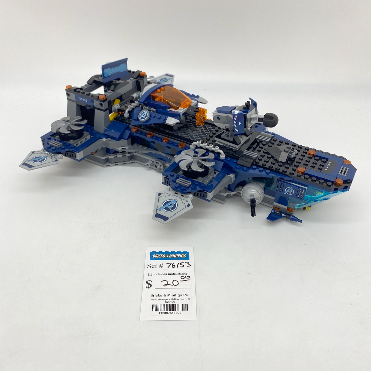 76153 Avengers Helicarrier (U2) product image 1, provided for visual reference and product detail review