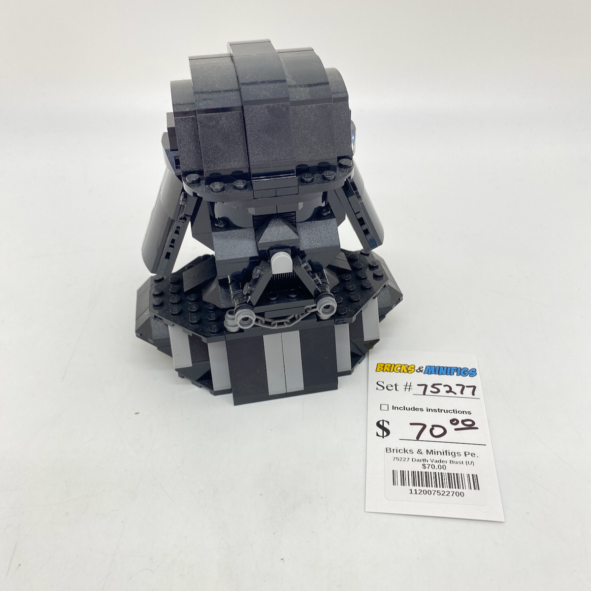 75227 Darth Vader Bust (U) product image 1, provided for visual reference and product detail review