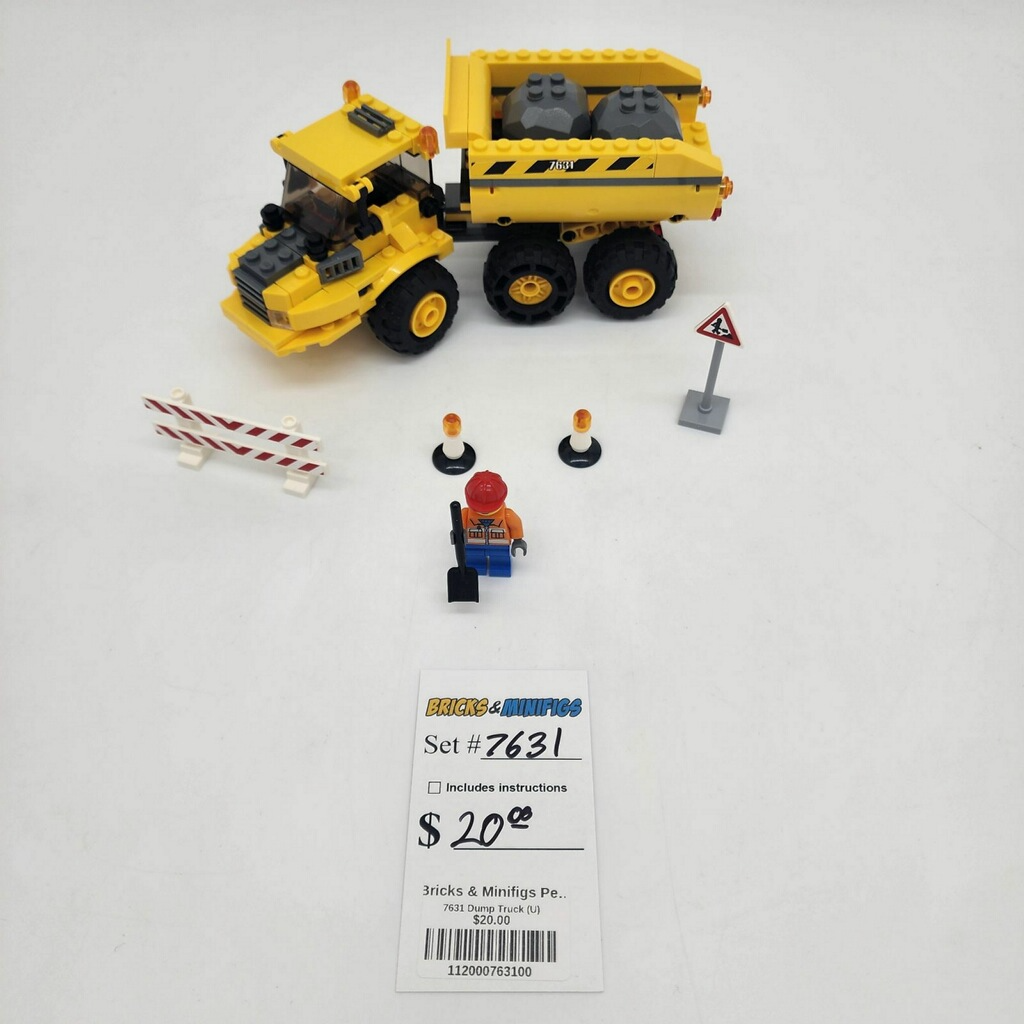 7631 Dump Truck (U) product image 1, provided for visual reference and product detail review
