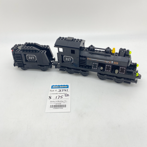 3741 Large Locomotive with 3742 Tender (U) product image 1, provided for visual reference and product detail review