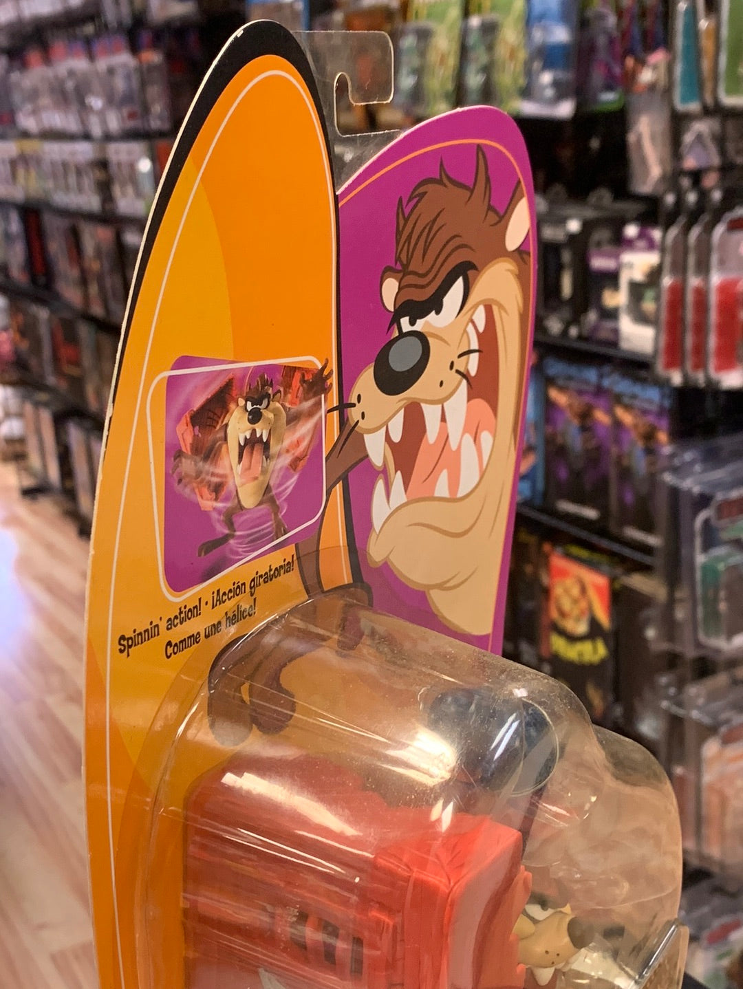 Taz Mainian Devil (Vintage Looney Tunes, Mattel) SEALEDn product image 10, provided for visual reference and product detail