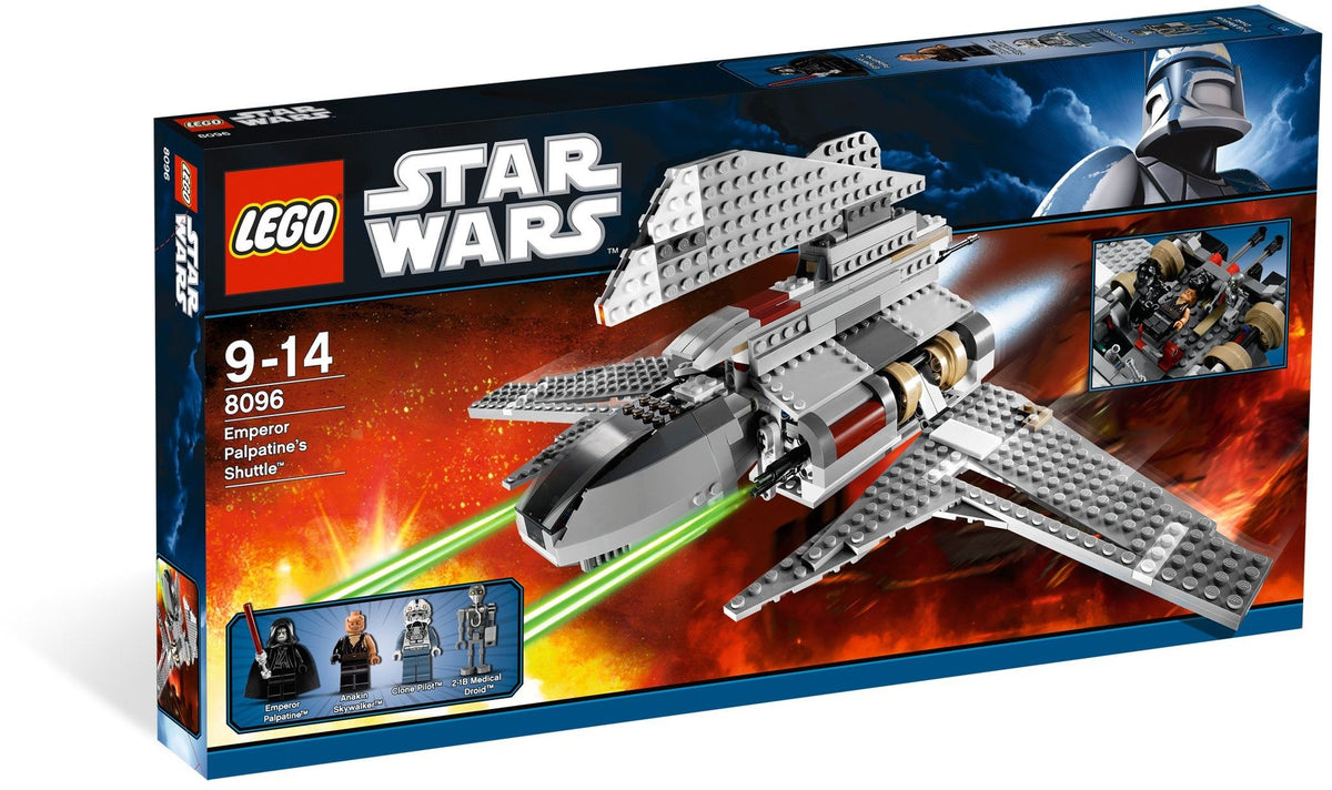 8096 Emporer Paplatine's Shuttle product image 1, provided for visual reference and product detail review