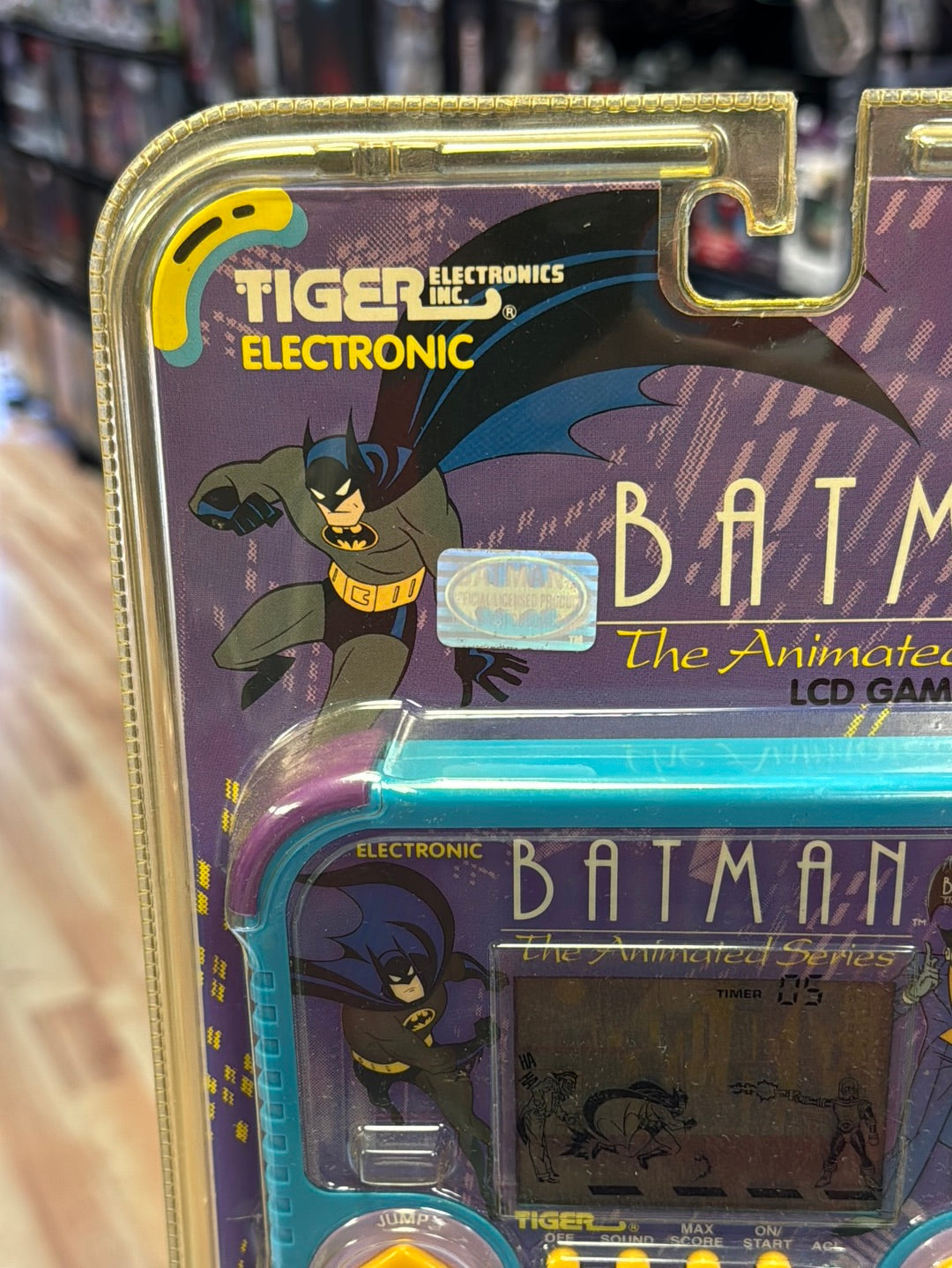 Electronic Animated Series Batman (Vintage Hand Held Game, Tiger) SEALED product image 2, provided for visual reference and