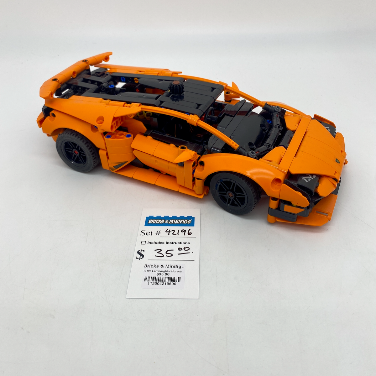 42196 Lamborghini Huracán Tecnica Orange (U) product image 1, provided for visual reference and product detail review