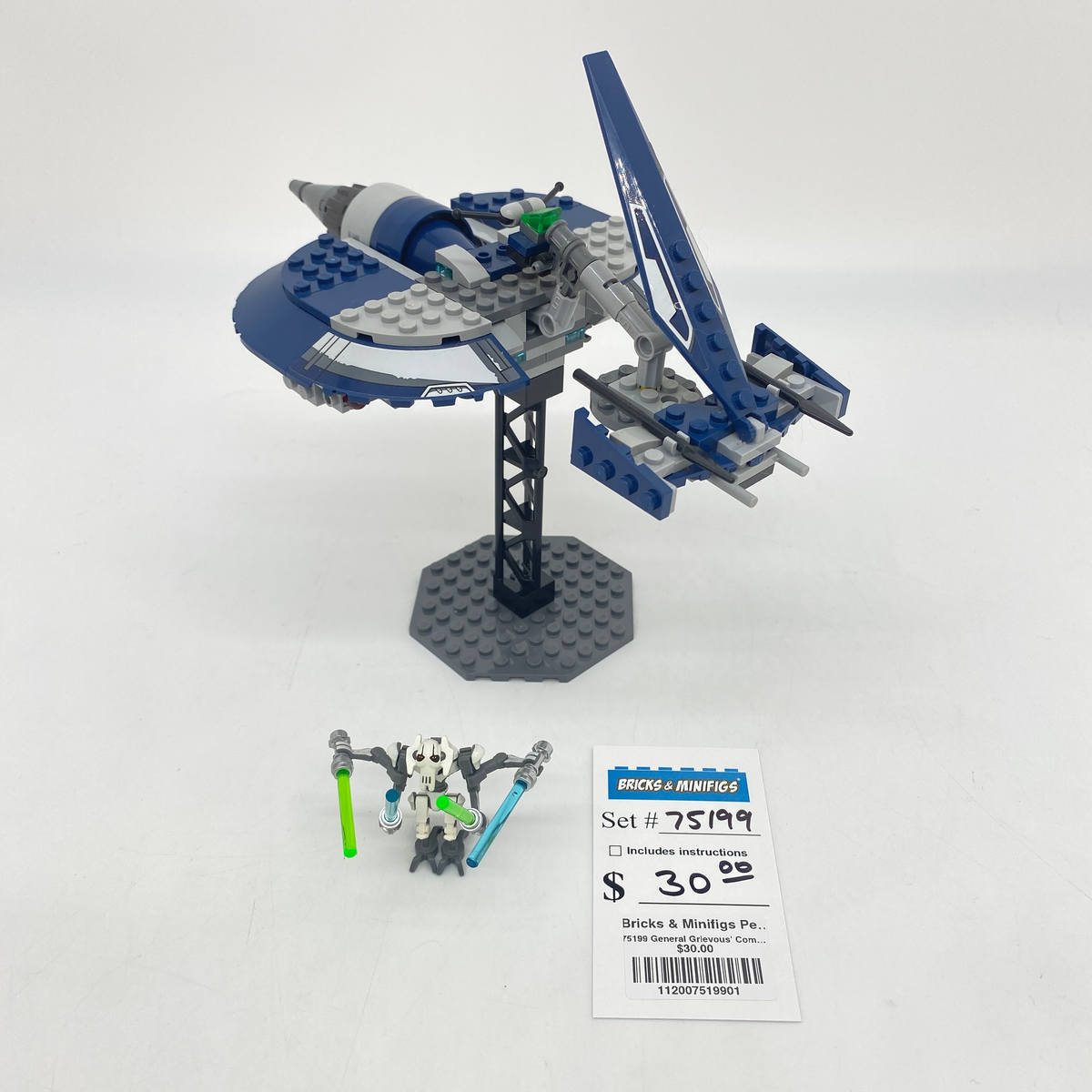 75199 General Grievous' Combat Speeder (U1) product image 1, provided for visual reference and product detail review