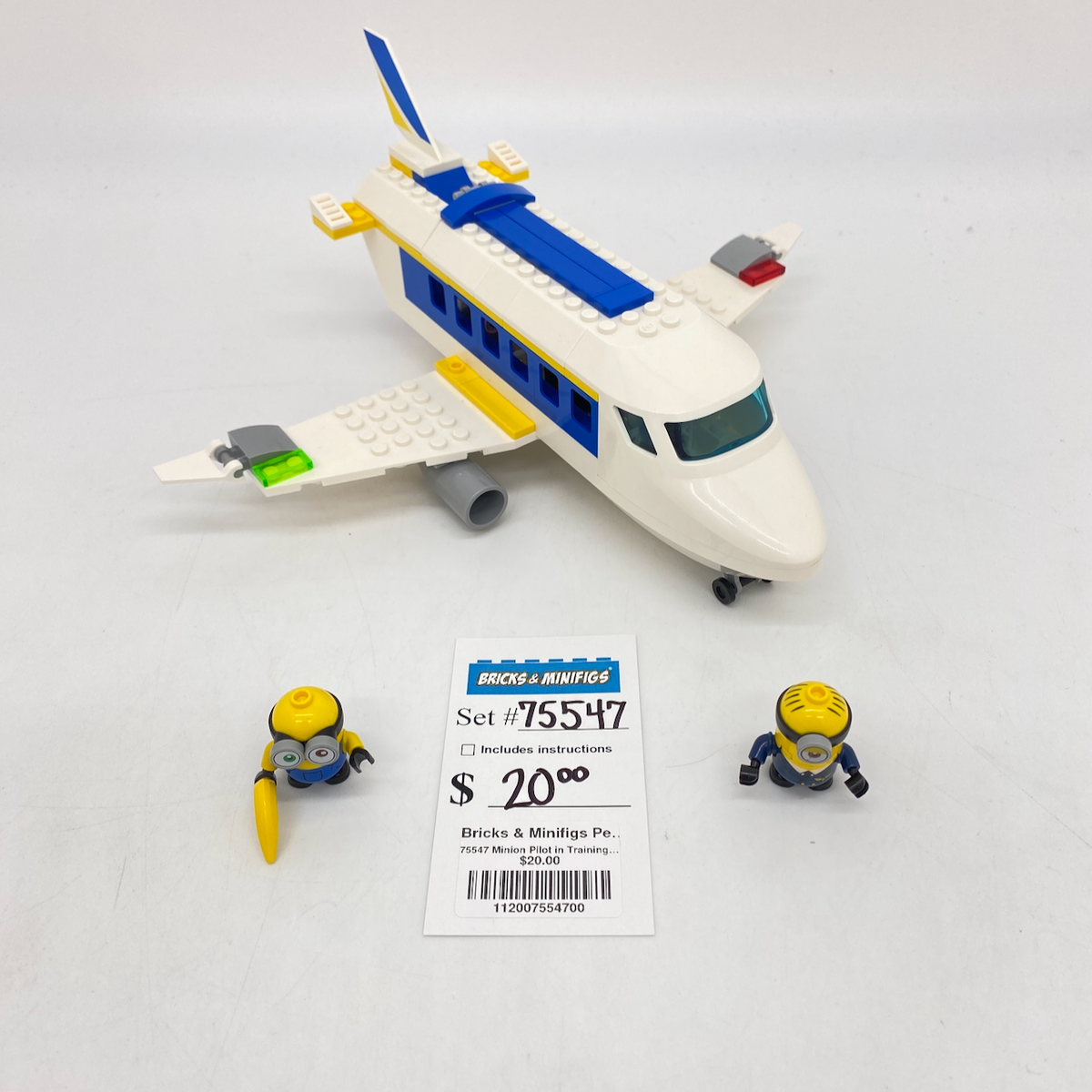 75547 Minion Pilot in Training (U) product image 1, provided for visual reference and product detail review