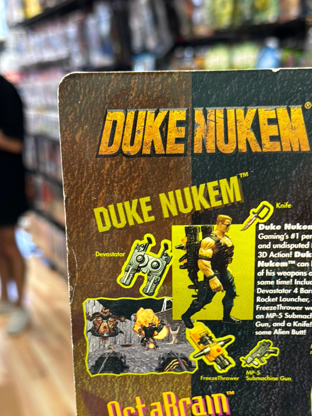 Octabrain (Vintage Duke Nukem, ReSaurus) SEALED product image 10, provided for visual reference and product detail review