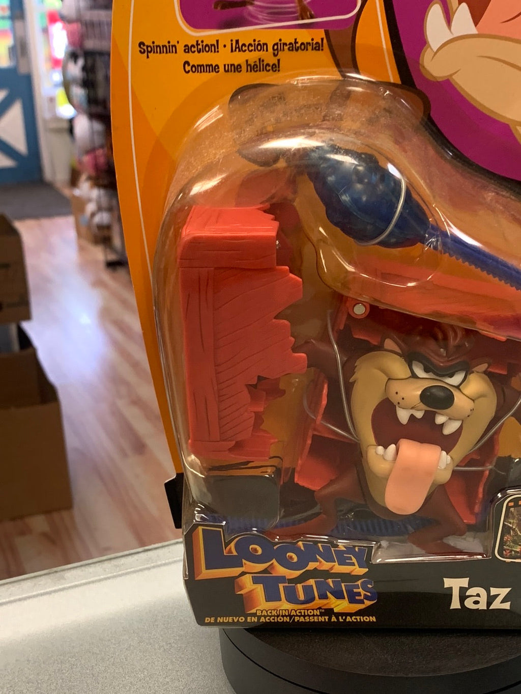 Taz Mainian Devil (Vintage Looney Tunes, Mattel) SEALEDn product image 5, provided for visual reference and product detail