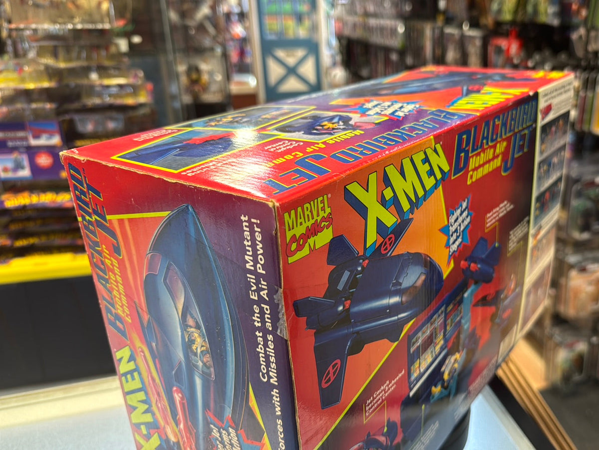 Blackbird Jet Mobile Air Command (Vintage Marvel X-Men, Toybiz) SEALED product image 4, provided for visual reference and