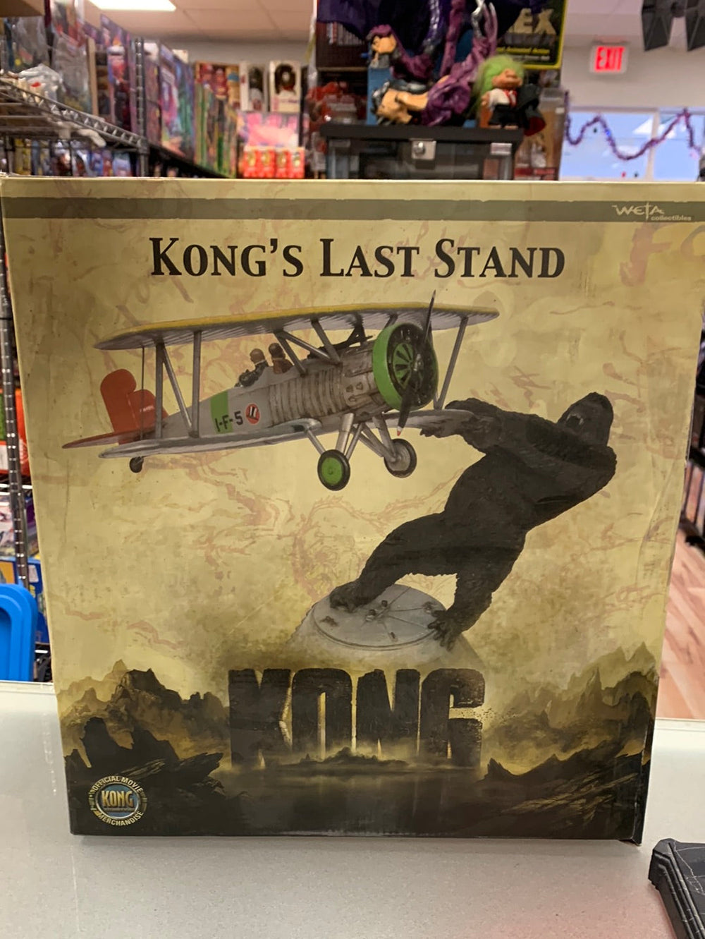 Kong’s Last Stand Statue (Weta, King Kong) Open Box