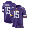 Dallas Turner Minnesota Vikings Official NFL Jersey Nike product image 1