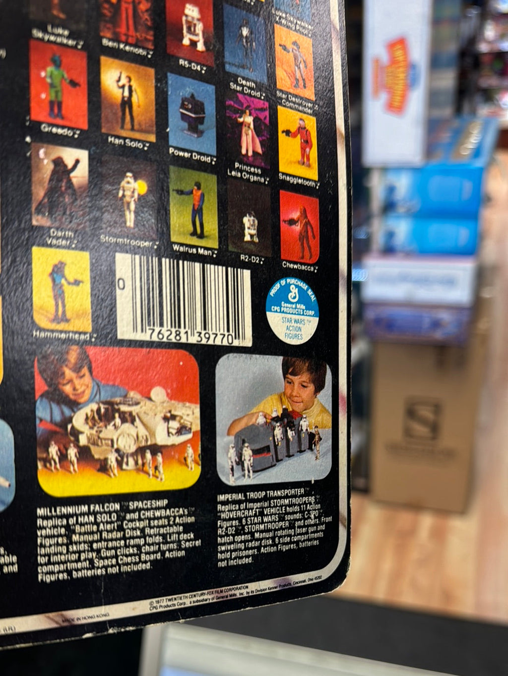 IG-88 Bounty Hunter ESB 31A 1713 (Vintage Star Wars, Kenner) SEALED product image 13, provided for visual reference and