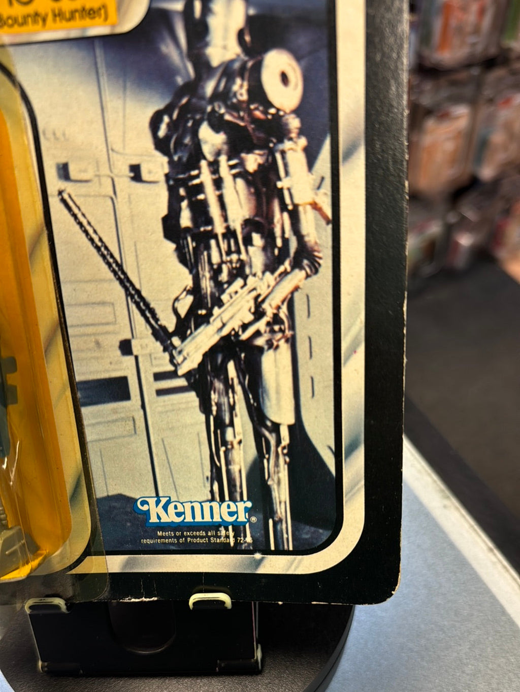 IG-88 Bounty Hunter ESB 31A 1713 (Vintage Star Wars, Kenner) SEALED product image 5, provided for visual reference and