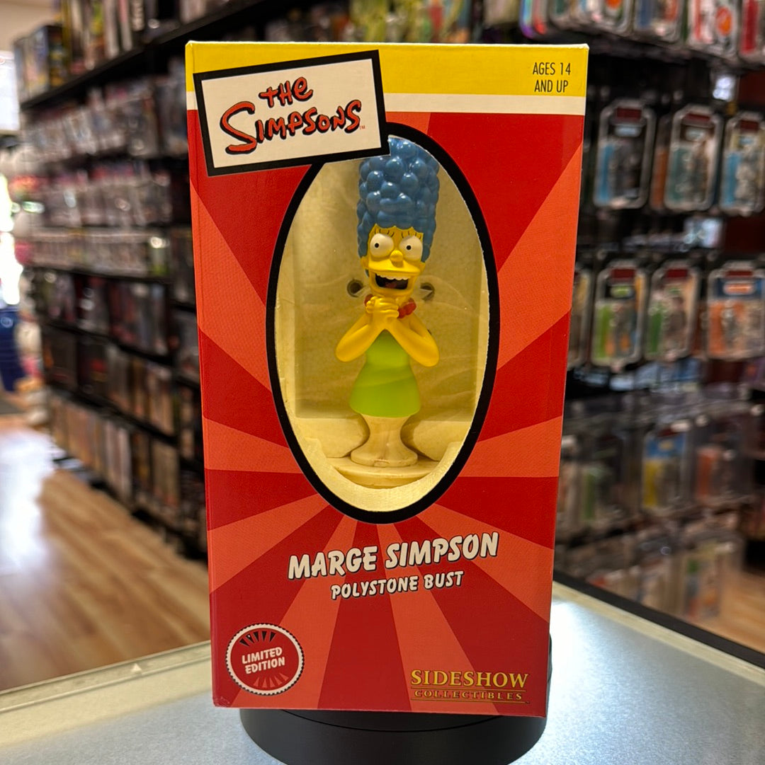 Marge Simpson Polystone Bust (Vintage Sideshow, The Simpson) NEW OPEN BOX product image 2, provided for visual reference and