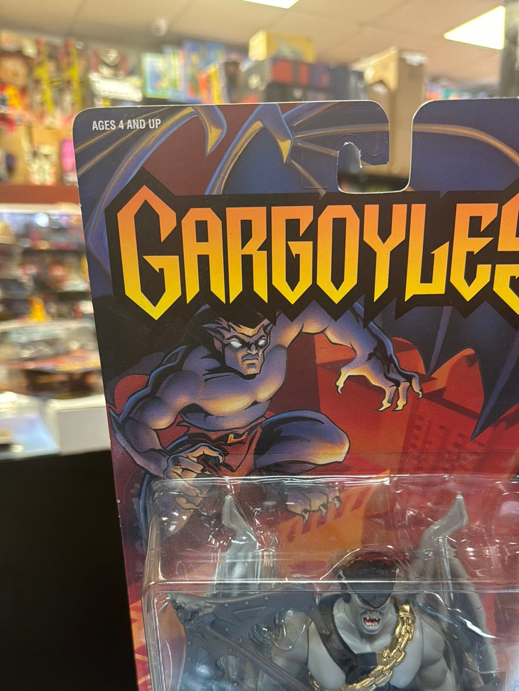 Claw Climber Goliath 0564 (Vintage Gargoyles, Playmates) SEALED product image 2, provided for visual reference and product