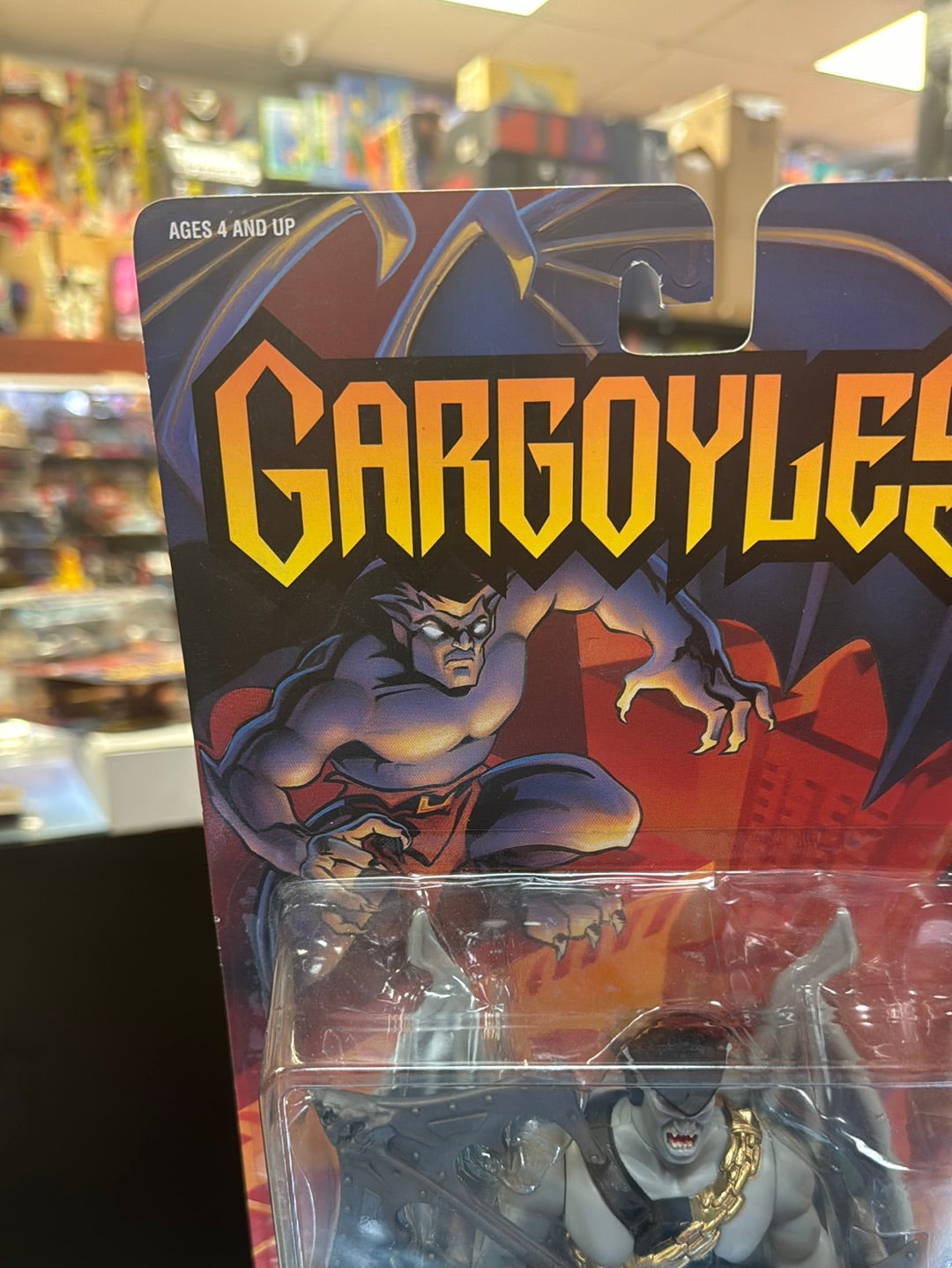 Claw Climber Goliath 0564 (Vintage Gargoyles, Playmates) SEALED product image 2, provided for visual reference and product