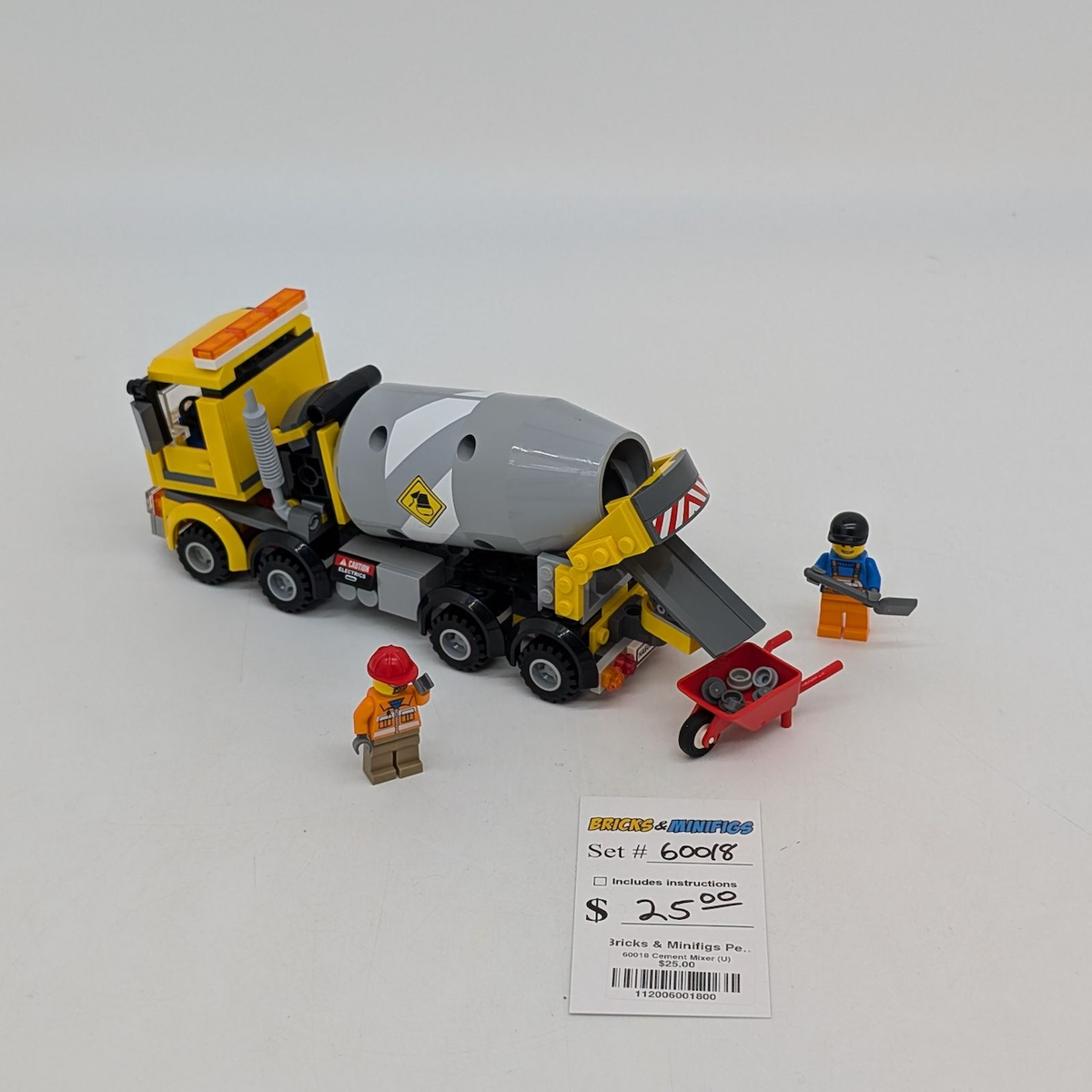 60018 Cement Mixer (U) product image 1, provided for visual reference and product detail review