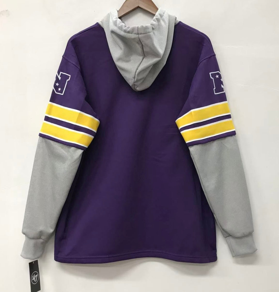 Minnesota Vikings Official NFL 47 brand hoodie product image 2