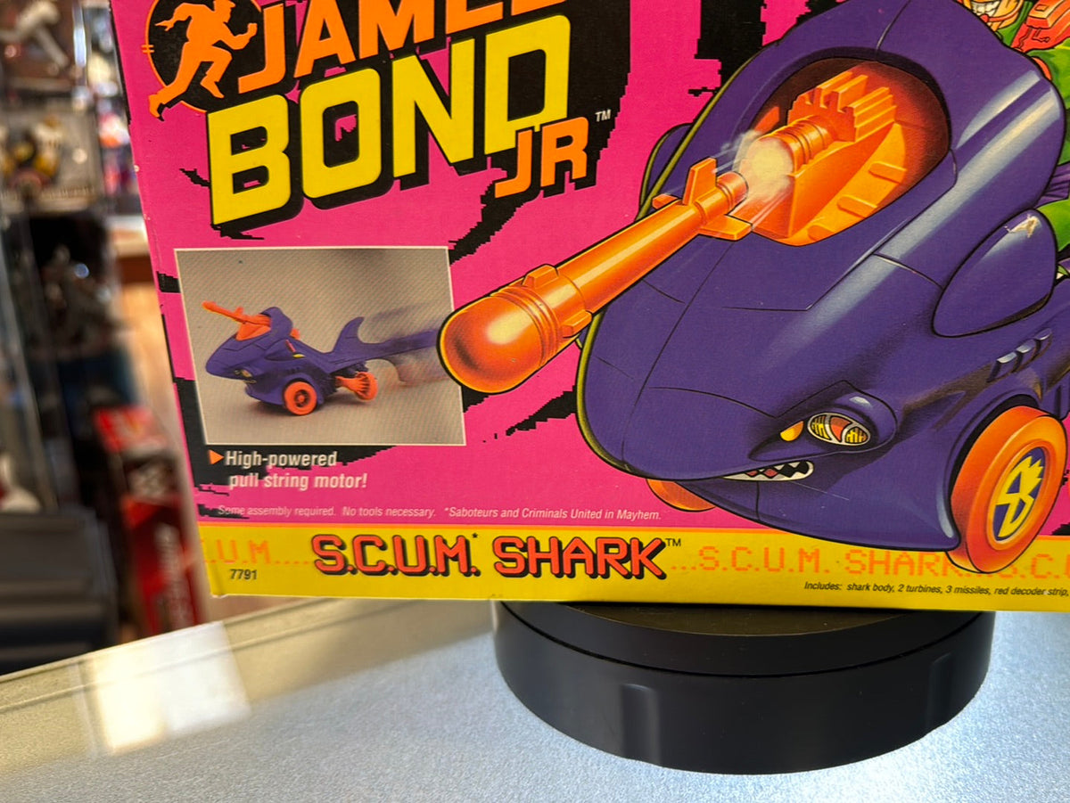 Scum Shark (Vintage James Bond Jr, Hasbro) SEALED product image 5, provided for visual reference and product detail review