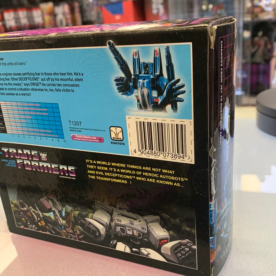 Decepticon Dirge(Vintage Style Transformer KO, Kingtoys) Open Box product image 7, provided for visual reference and product