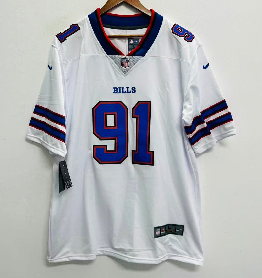 Ed Oliver Buffalo Bills NFL official Nike Jersey white product image 2