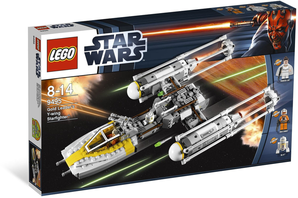 9495 Gold Leader's Y-wing Starfighter product image 1, provided for visual reference and product detail review