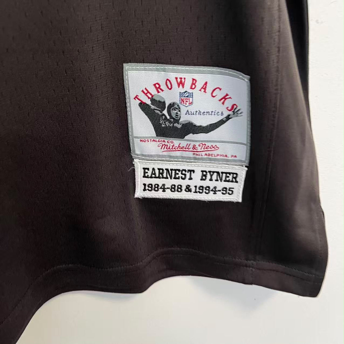 Earnest Byner Cleveland Browns Official NFL Mitchell & Ness product image 3