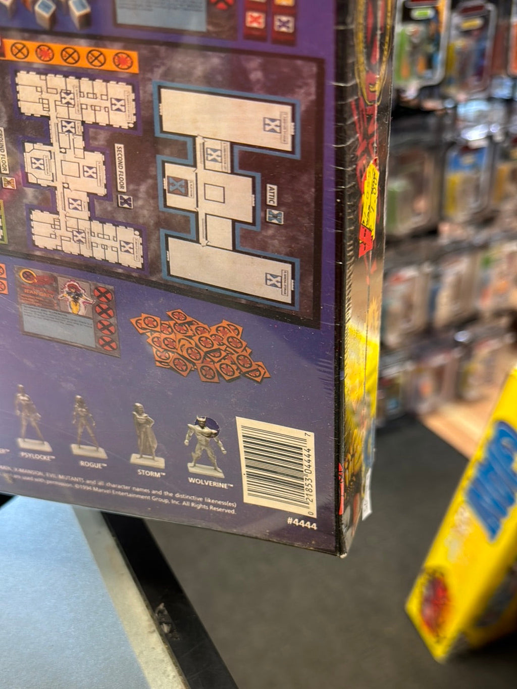Under Siege Board Game (Vintage Marvel X-Men, Pressman) SEALED product image 11, provided for visual reference and product
