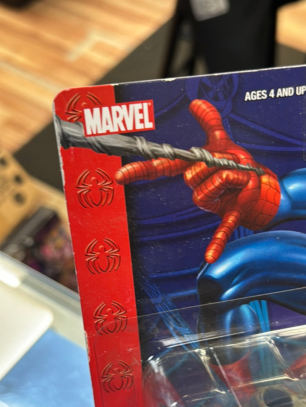 Secret Identity Spider-Man (Vintage Amazing Spider-Man, Toybiz) Sealed product image 10, provided for visual reference and