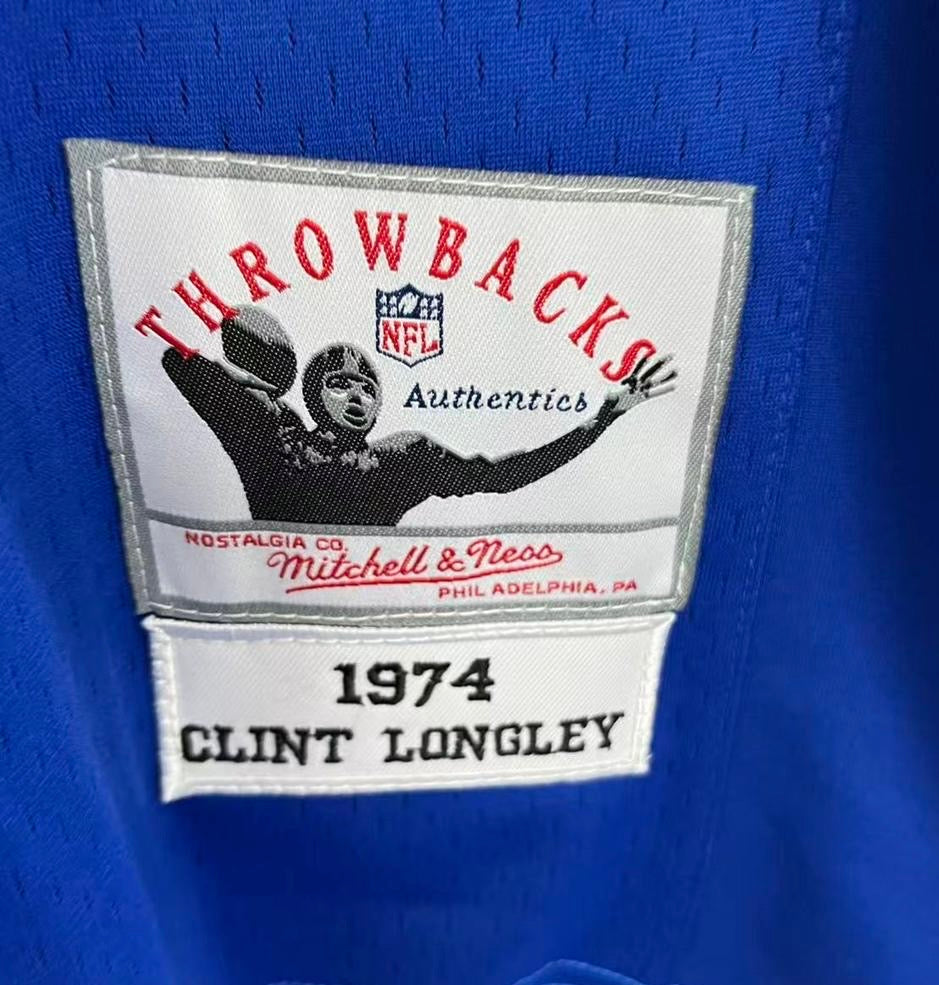 Clint Longley 1974 Dallas Cowboys Official NFL Jersey product image 3