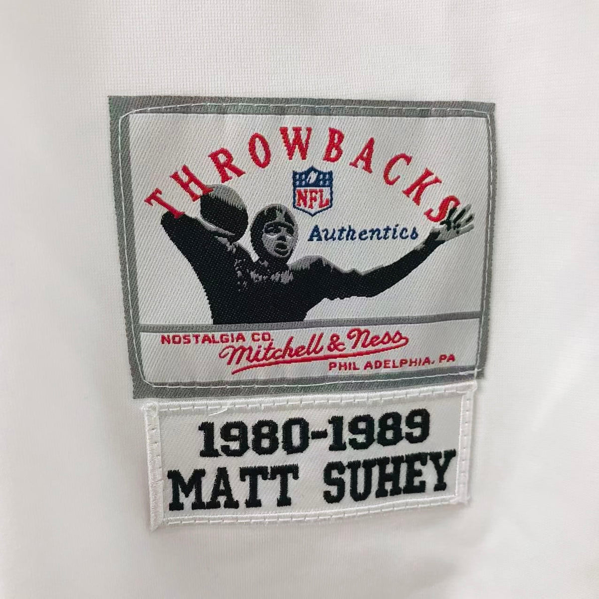 Matt Suhey Chicago Bears NFL Mitchell & Ness Jersey white product image 3