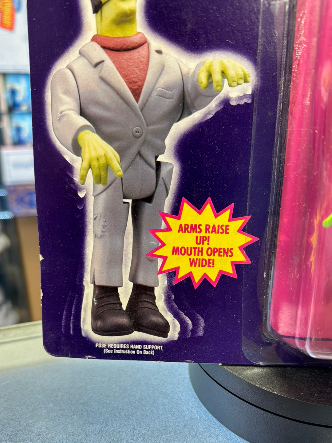 Frankenstein Monster 1690 (Vintage Ghostbusters, Kenner) SEALED product image 6, provided for visual reference and product