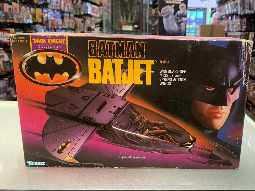 Batman Batjet with Blast off Missile (Batman Dark Knight, Vintage Kenner