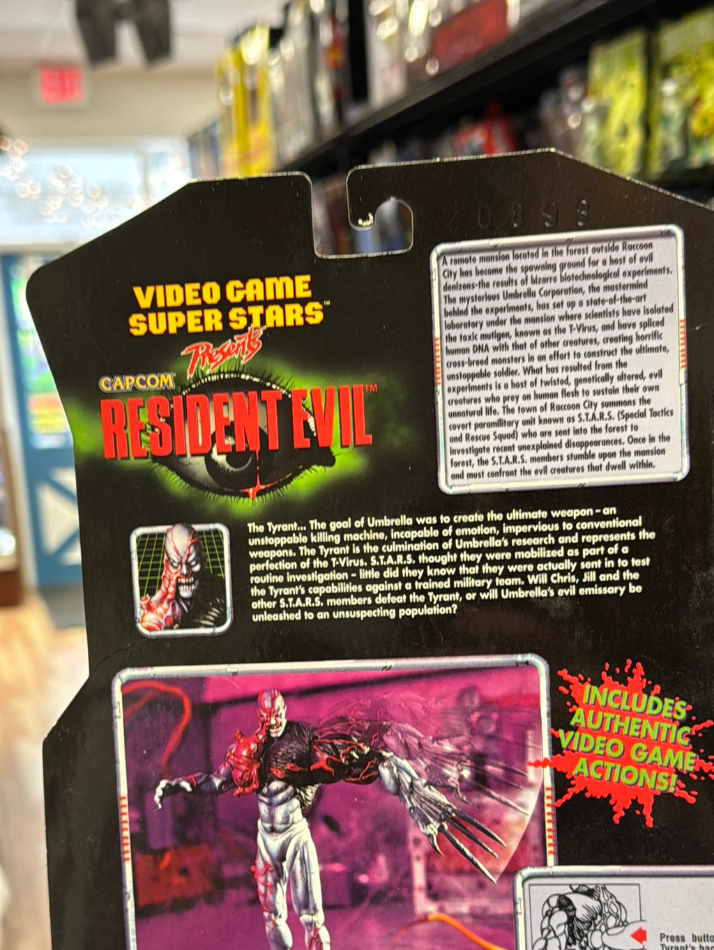 Tyrant (Vintage Resident Evil, Toybiz) Sealed product image 14, provided for visual reference and product detail review