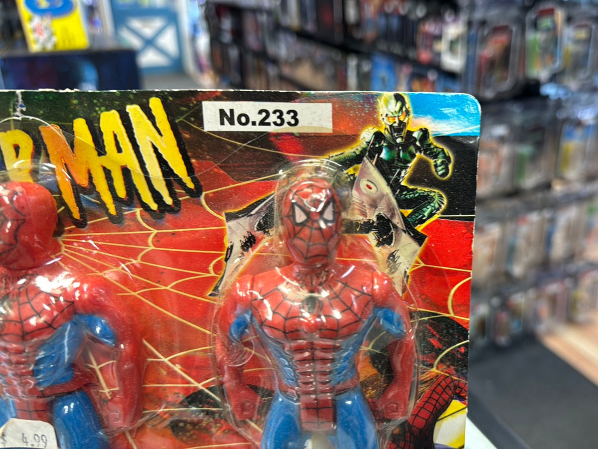 Spider-Man 3 Pack KO Knockoff (Marvel, Amazing Spiderman) Sealed product image 3, provided for visual reference and product