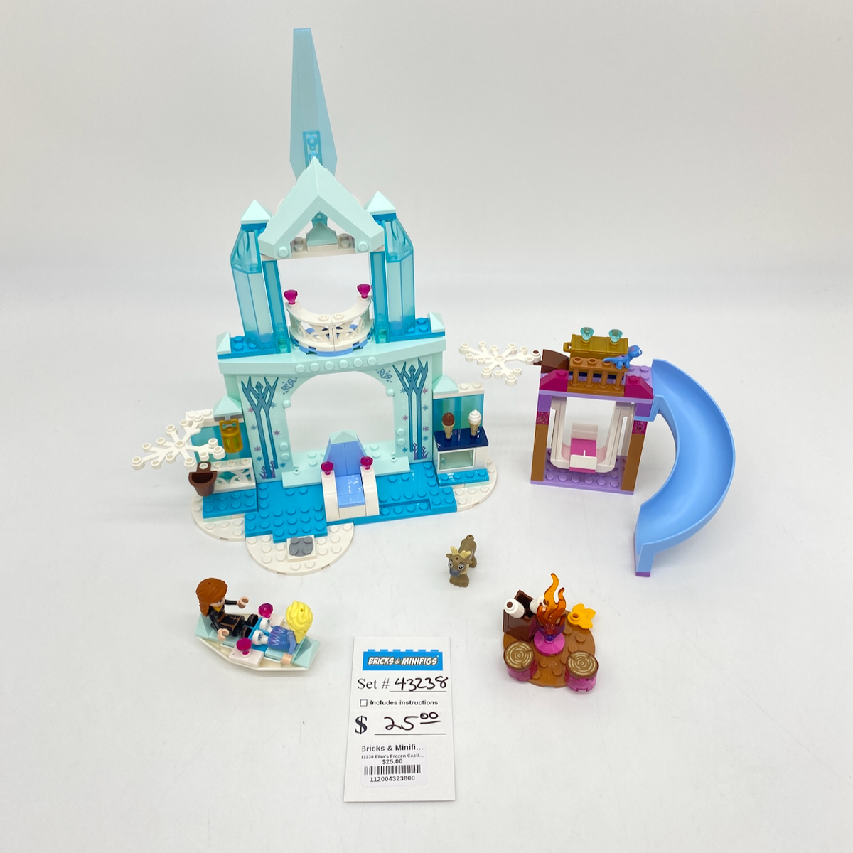 43238 Elsa's Frozen Castle (U) product image 1, provided for visual reference and product detail review