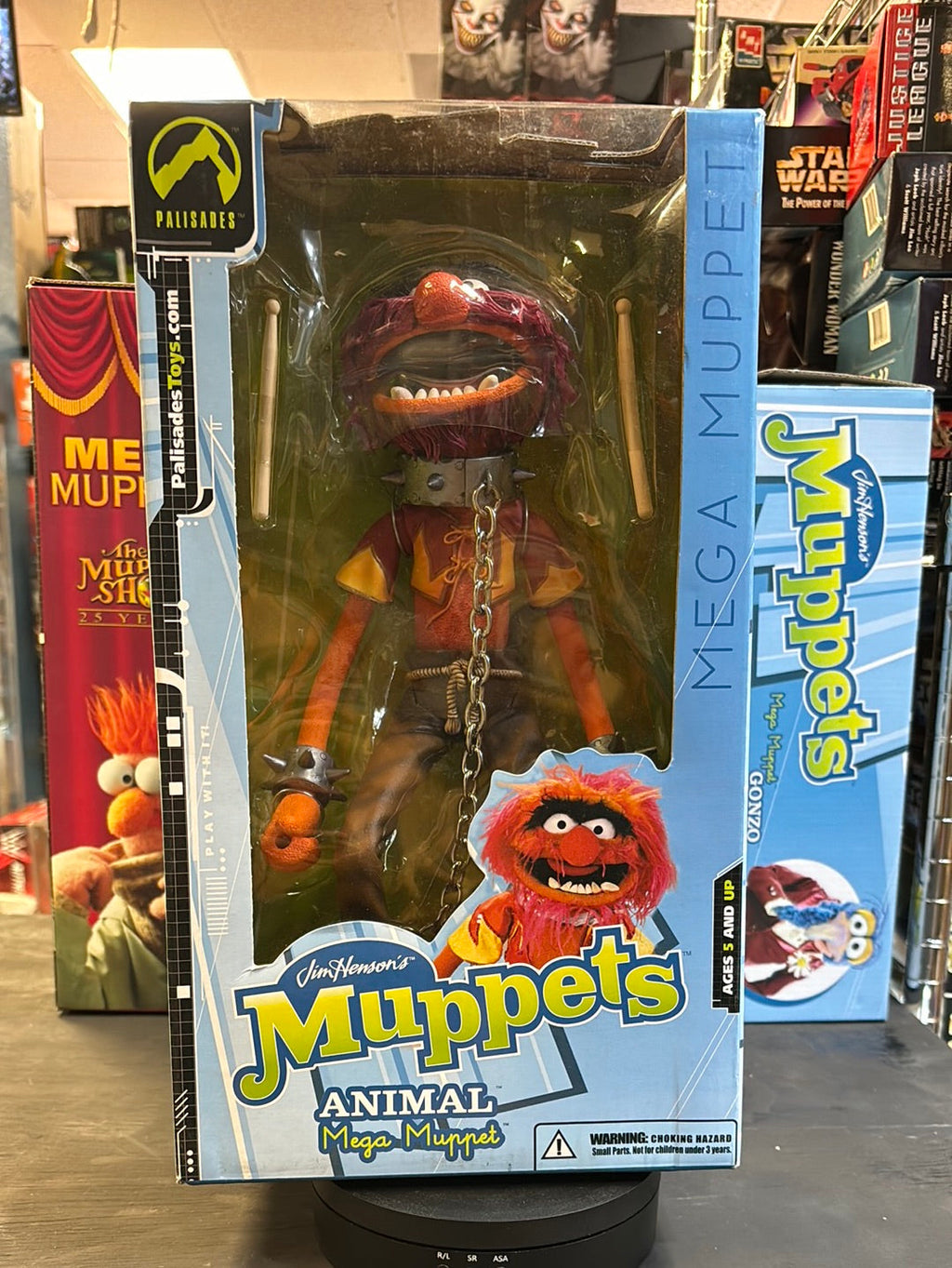 Mega Muppets Animal 12 Inch (Vintage Muppets Show, Palisades) NIB product image 1, provided for visual reference and product