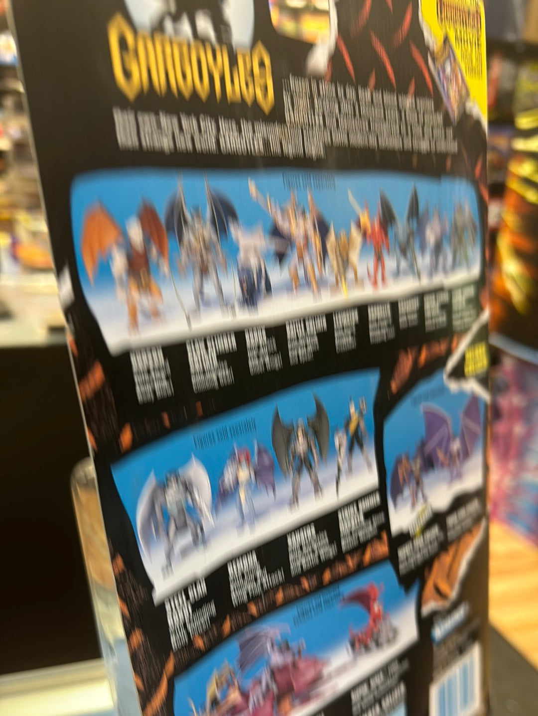 Claw Climber Goliath 0564 (Vintage Gargoyles, Playmates) SEALED product image 15, provided for visual reference and product