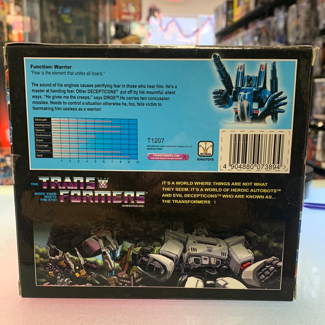 Decepticon Dirge(Vintage Style Transformer KO, Kingtoys) Open Box product image 5, provided for visual reference and product