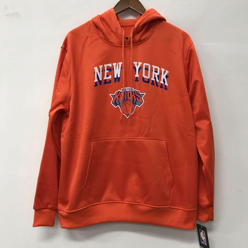 New York Knicks NBA official hoodie Orange product image 2