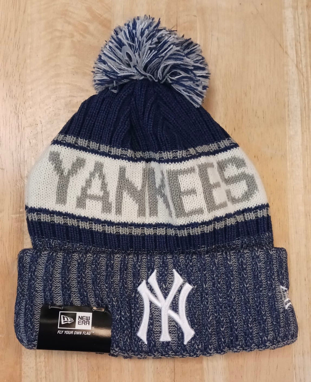 New York Yankees MLB Era winter knit Hat with Pom