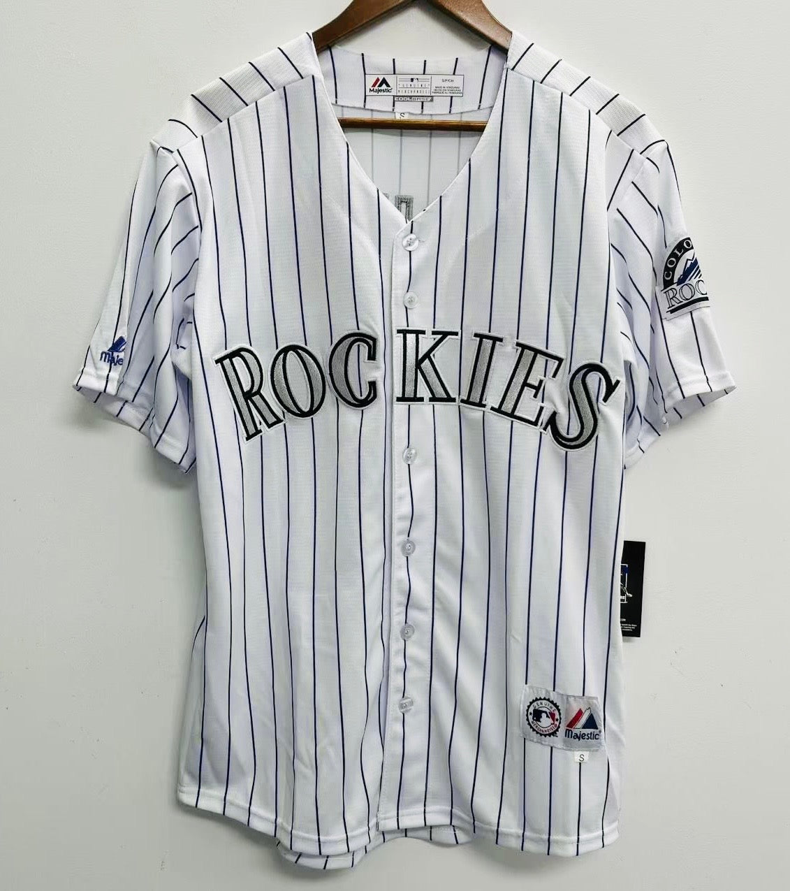 Eric Young Colorado Rockies Official MLB Majestic Jersey product image 2
