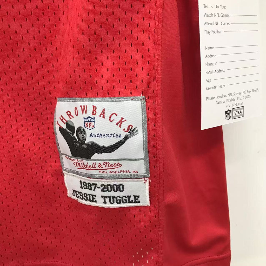 Jesse Tuggle Atlanta Falcons Official NFL Mitchell & Ness product image 3