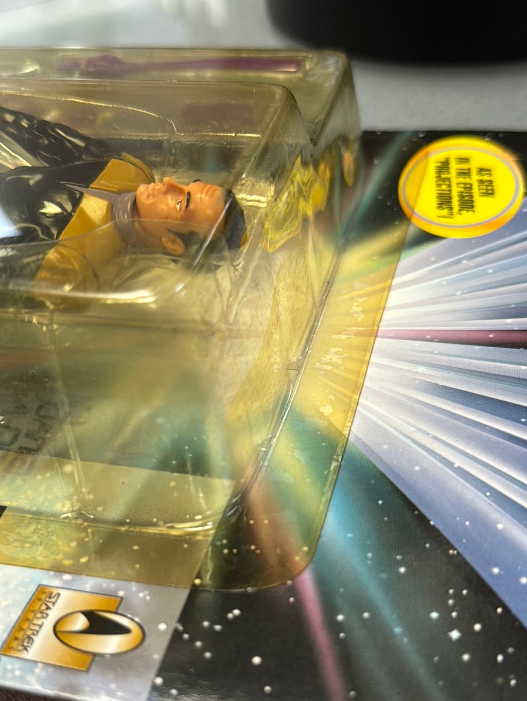 LT Reginald Barclay LE 3,000 (Vintage Star Trek, Playmates) SEALED product image 17, provided for visual reference and